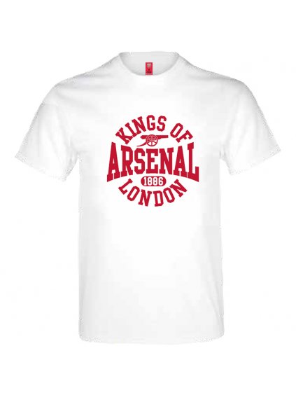 arsenal kings of london t shirt adults white
