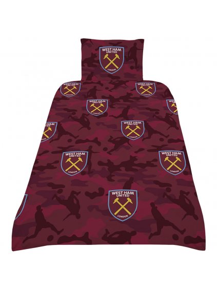 TM 01420 West Ham United FC Single Duvet Set PC