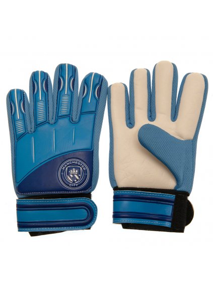 TM 00386 Manchester City FC Goalkeeper Gloves Yths DT