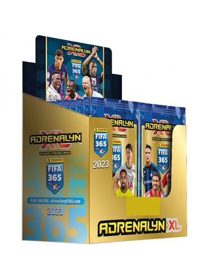 Mega display karet Panini FIFA 365 Adrenalyn XL 2023