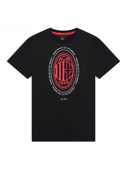 AC milan big logo t shirt voorkant