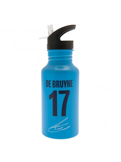 TM 02031 Manchester City FC Aluminium Drinks Bottle De Bruyne