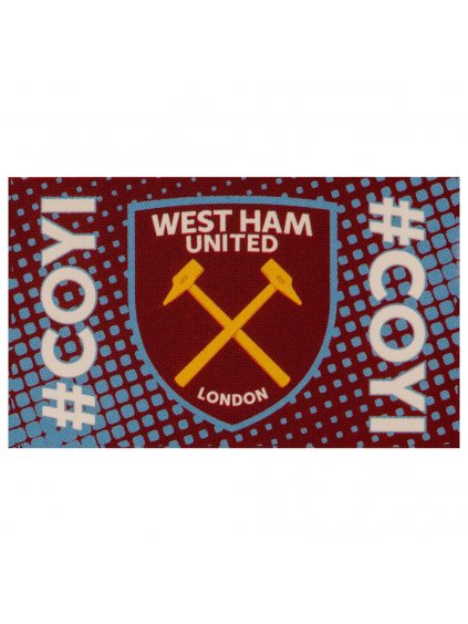 TM 01529 West Ham United FC Flag COYI 1