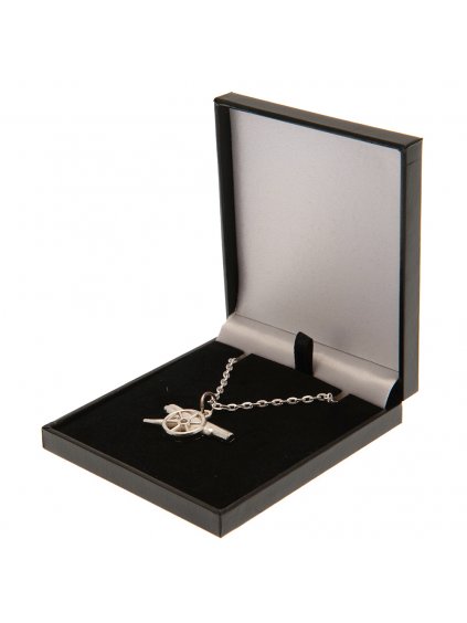 TM 03600 Arsenal FC Silver Plated Boxed Pendant GN