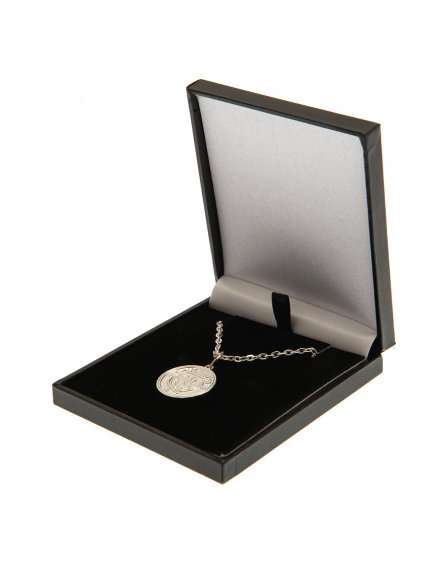TM 03614 Manchester City FC Silver Plated Boxed Pendant