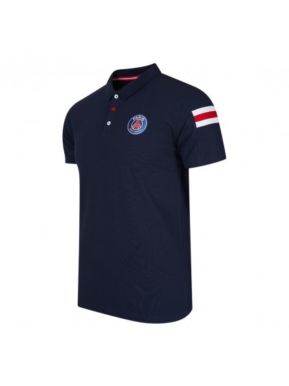 Polo PSG Sleeve Stripe blue