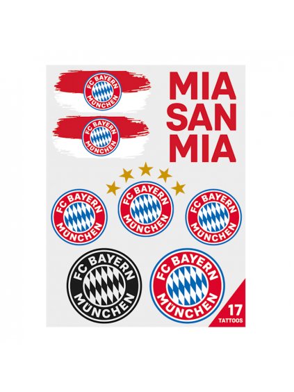 Tetování BAYERN MNICHOV Skin Set Of 2