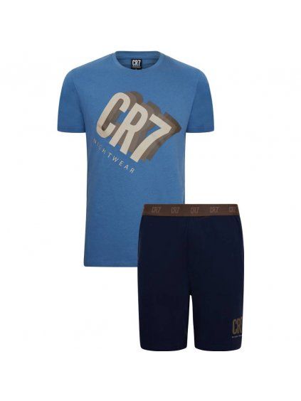 Men's pyjama CR7 Short blue