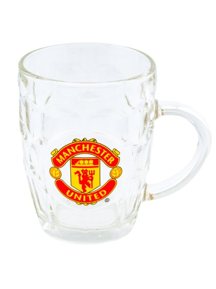 TM 04749 Manchester United FC Glass Tankard