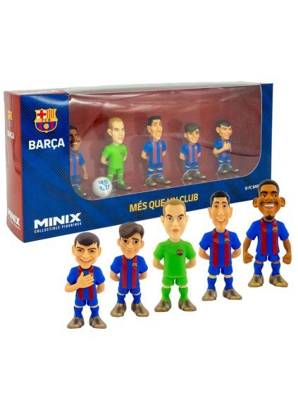 TM 04344 Barcelona C MINIX Figures 7cm 5pk