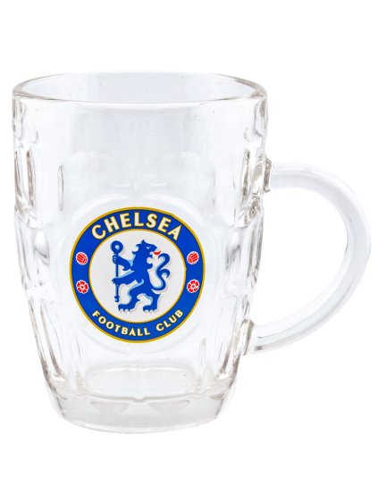 TM 04994 Chelsea FC Dimple Glass Tankard