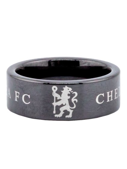 TM 05135 Chelsea FC Black Ceramic Ring Small