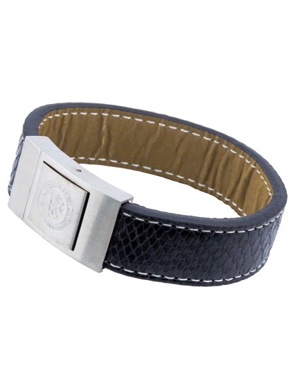 TM 05071 Chelsea FC Stitched Leather Bracelet