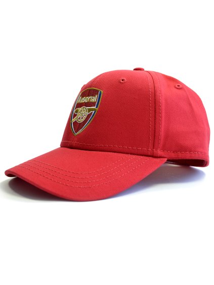arsenal crest baseball cap red 1