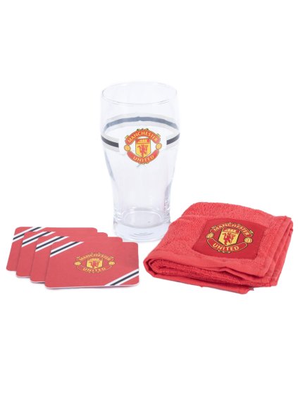TM 05571 Manchester United FC Core Stripe Mini Bar Set