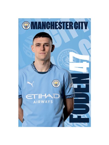 TM 05381 Manchester City FC Foden Poster 180