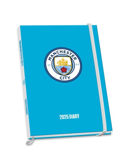 TM 04938 Manchester City FC A5 Diary 2025