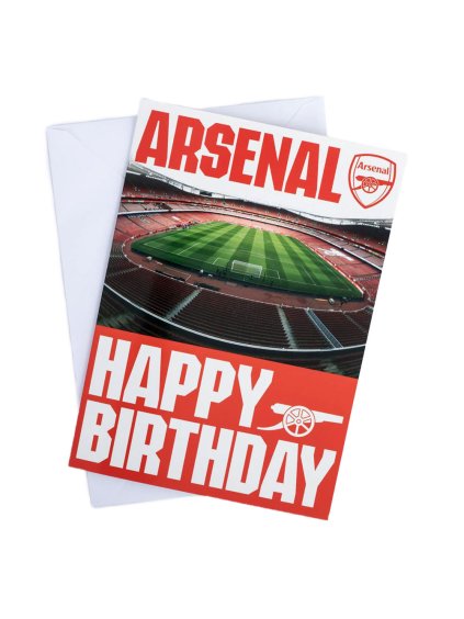 TM 03940 Arsenal FC Musical Birthday Card