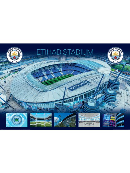 TM 05383 Manchester City FC Etihad Stadium Poster 199