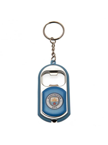 113083 Manchester City FC Key Ring Torch Bottle Opener