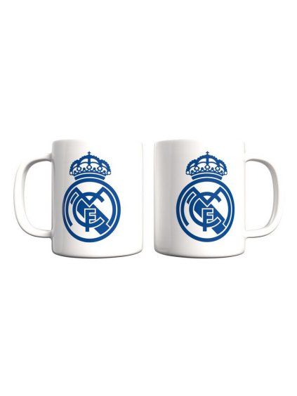 Mug REAL MADRID Escudo white