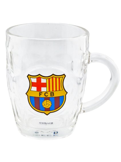 87425 FC Barcelona Dimple Glass Tankard