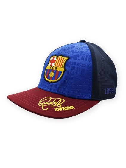 gorra raphinha fc barcelona firmada