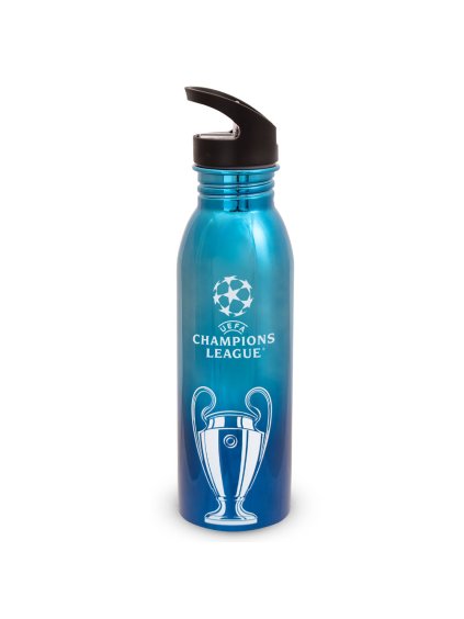 TM 06490 UEFA Champions League UV Metallic Drinks Bottle