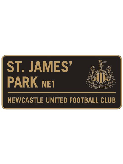 TM 05746 Newcastle United FC Two Tone Street Sign