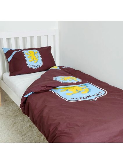 TM 06280 Aston Villa FC Single Duvet Set