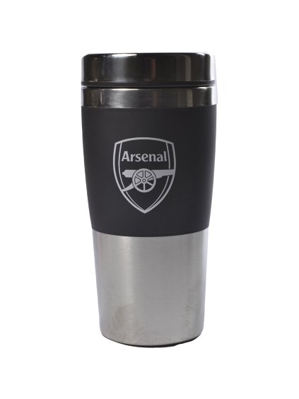 arsenal handleless travel mug 1