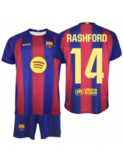 Dětský replika set BARCELONA FC 25/26 Home Rashford