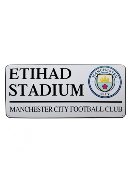Plechová cedule MANCHESTER CITY