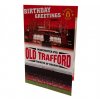 3845 Manchester United FC Pop Up Birthday Card