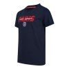 Kinder-T-Shirt PSG Paris Slogan blau