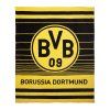 Fleece blanket BORUSSIA DORTMUND Stripes