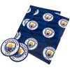 TM 03950 Manchester City FC Text Gift Wrap