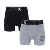 2er-Pack Kinder-Boxershorts CR7 Bamboo black-grey