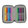 Double filled pencil case REAL MADRID 25/26 home