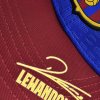 gorra lewandowski junior fc barcelona firmada 1