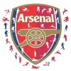 Dřevěné puzzle ARSENAL FC Crest 270 ks