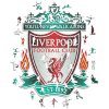 Dřevěné puzzle LIVERPOOL FC Crest 500 ks