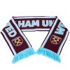 TM 07407 West Ham United FC Crest Scarf 1