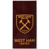 west ham united jaquard knit towel 1