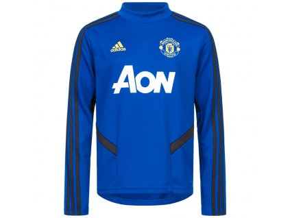 Detská tréningová mikina Adidas Manchester United FC blue