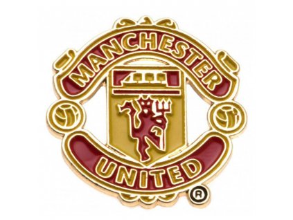 Kovový odznak Manchester United FC 2,5x2,5cm