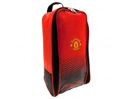 Taška na kopačky Manchester United FC, červeno-čierna