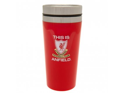 Cestovný hrnček Liverpool FC, červený, 450 ml