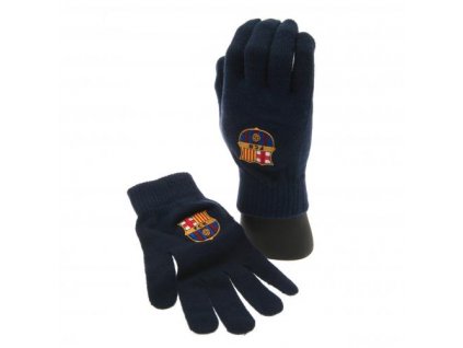 Zimné rukavice FC Barcelona navy