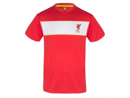 Tričko Liverpool FC, Červená s Bielou, Polyester, Oficiálny